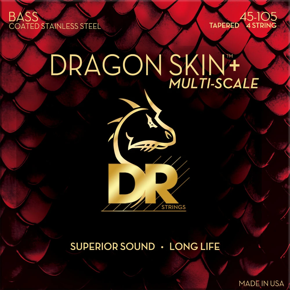 DR Bass Dragon Skin+ DBSM-45 Coated Multi-Scale
